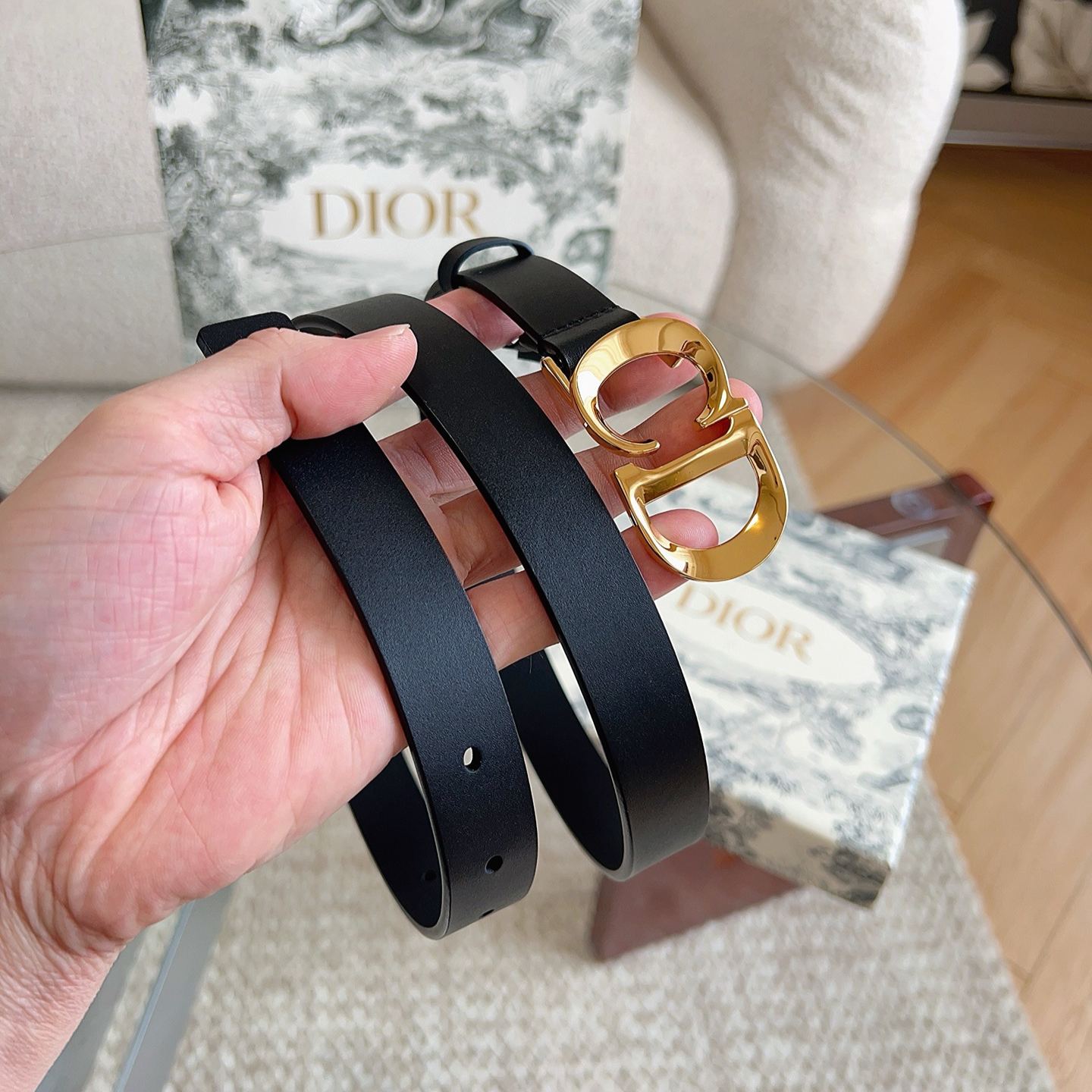 Dior C'est Dior belt - 2cm（B0329UVWV_M900）