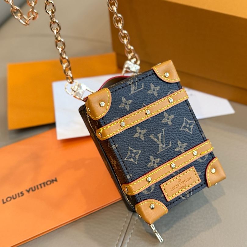 Louis Vuitton Soft Trunk Backpack Bag Charm and Key Holder （M69483）