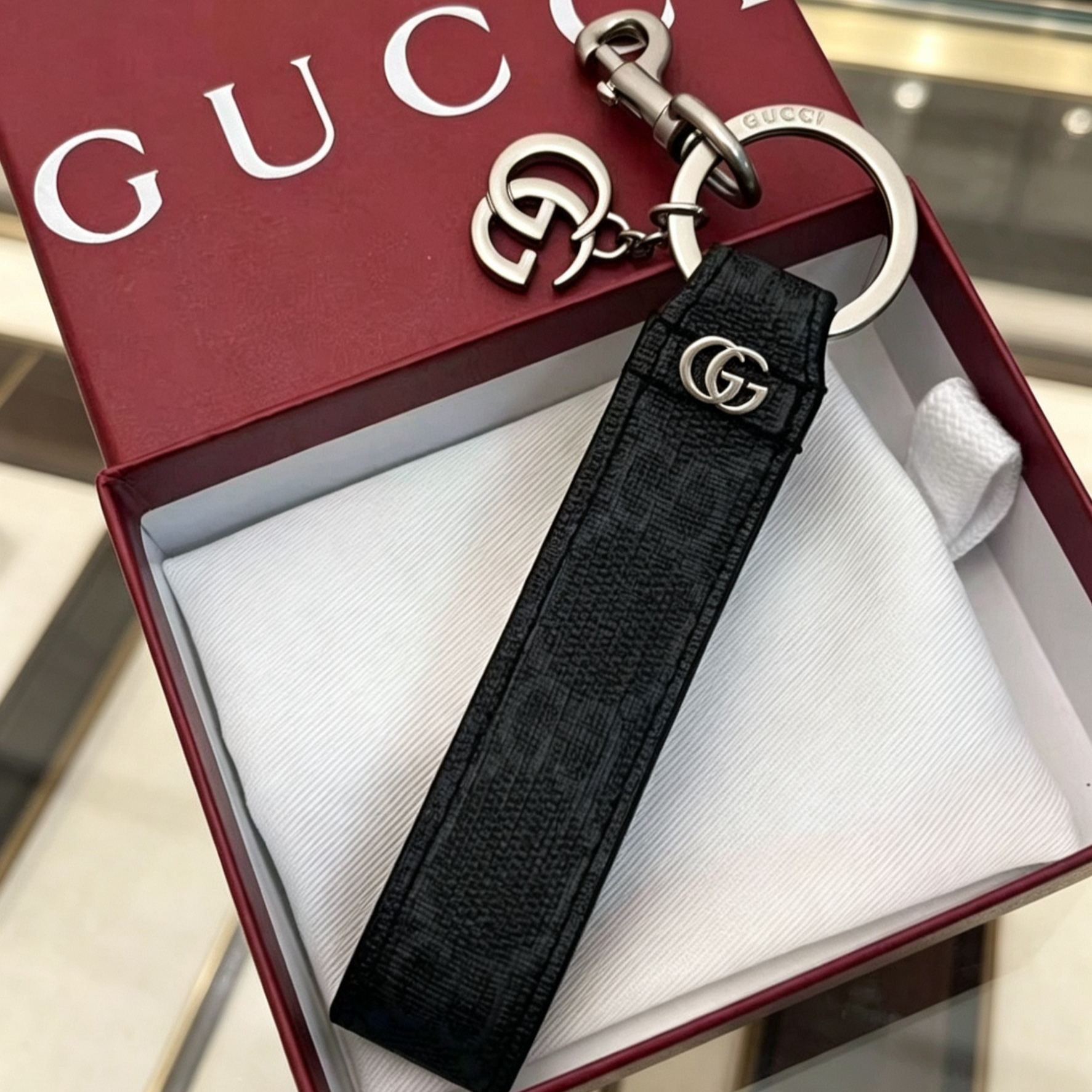 Gucci keychain（ ‎817017 JAAH4 8766）