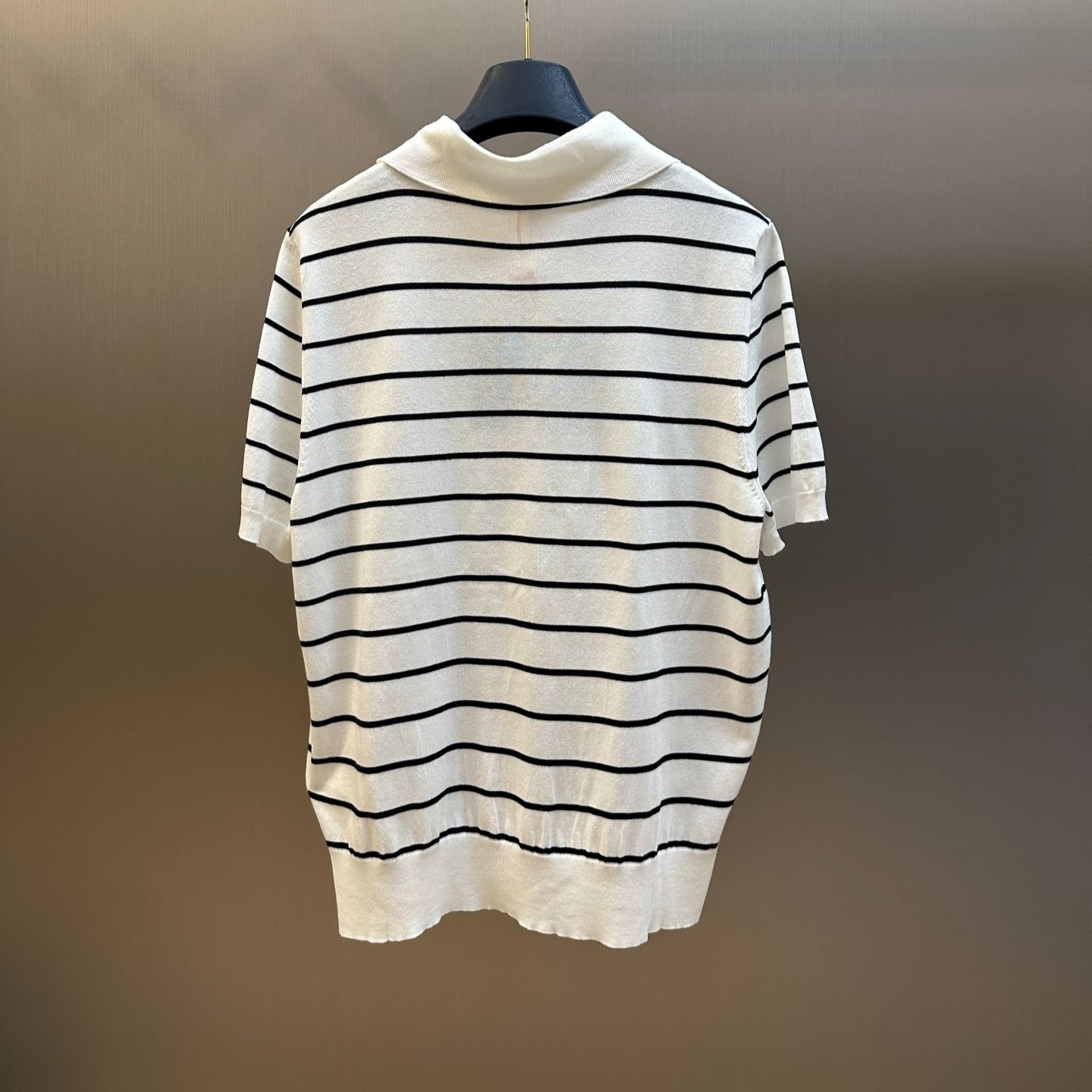 PRADA Short-sleeved striped cotton polo shirt（UJN903SOOO1YR4_F0002）
