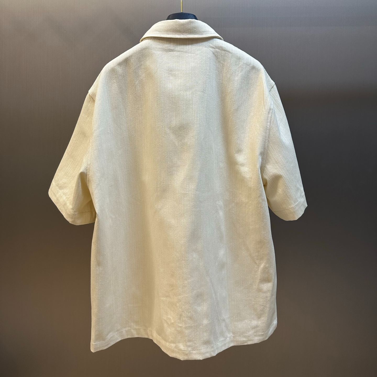 Louis Vuitton silk-cotton short-sleeved shirt（1AK7CF）