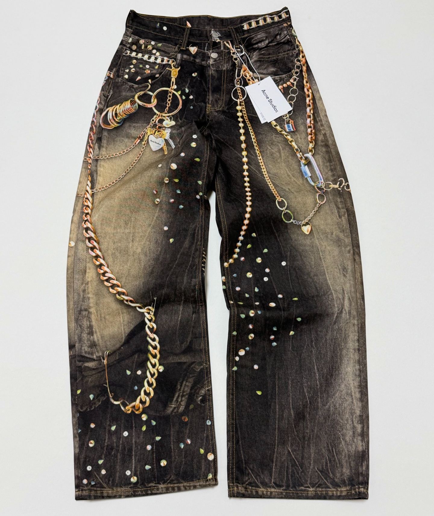 Acne Studios Oversized Jeans - Lunar New Year Limited Edition (C00126-AOM）