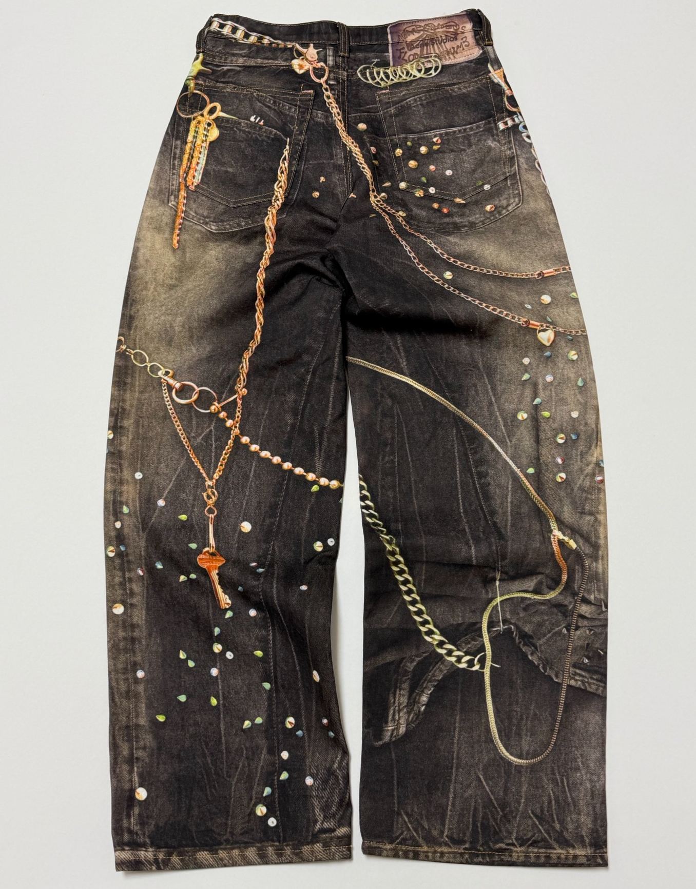 Acne Studios Oversized Jeans - Lunar New Year Limited Edition (C00126-AOM）