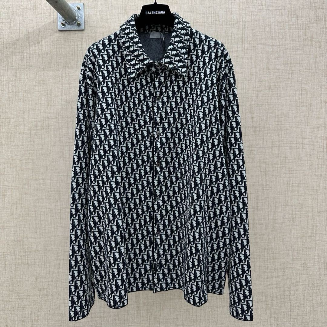 Dior Oblique cotton jacquard shirt jacket（413M530AT099_C185）