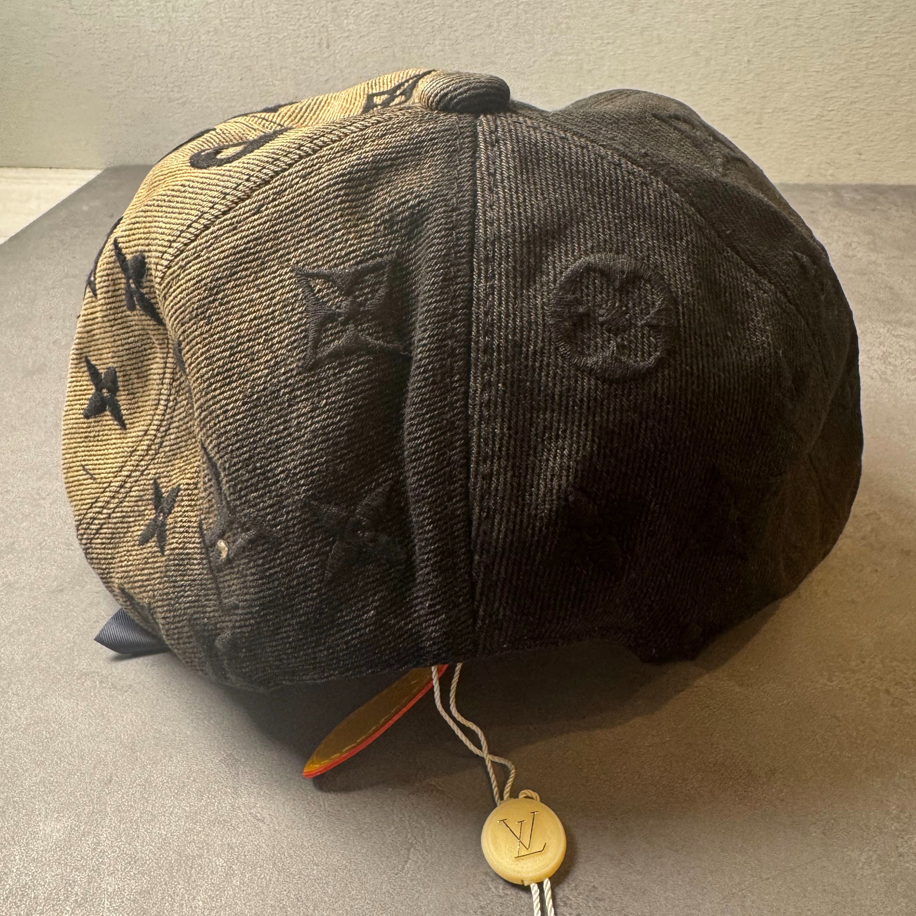 Louis Vuitton MNG Gradient Cap Black（M7263M）