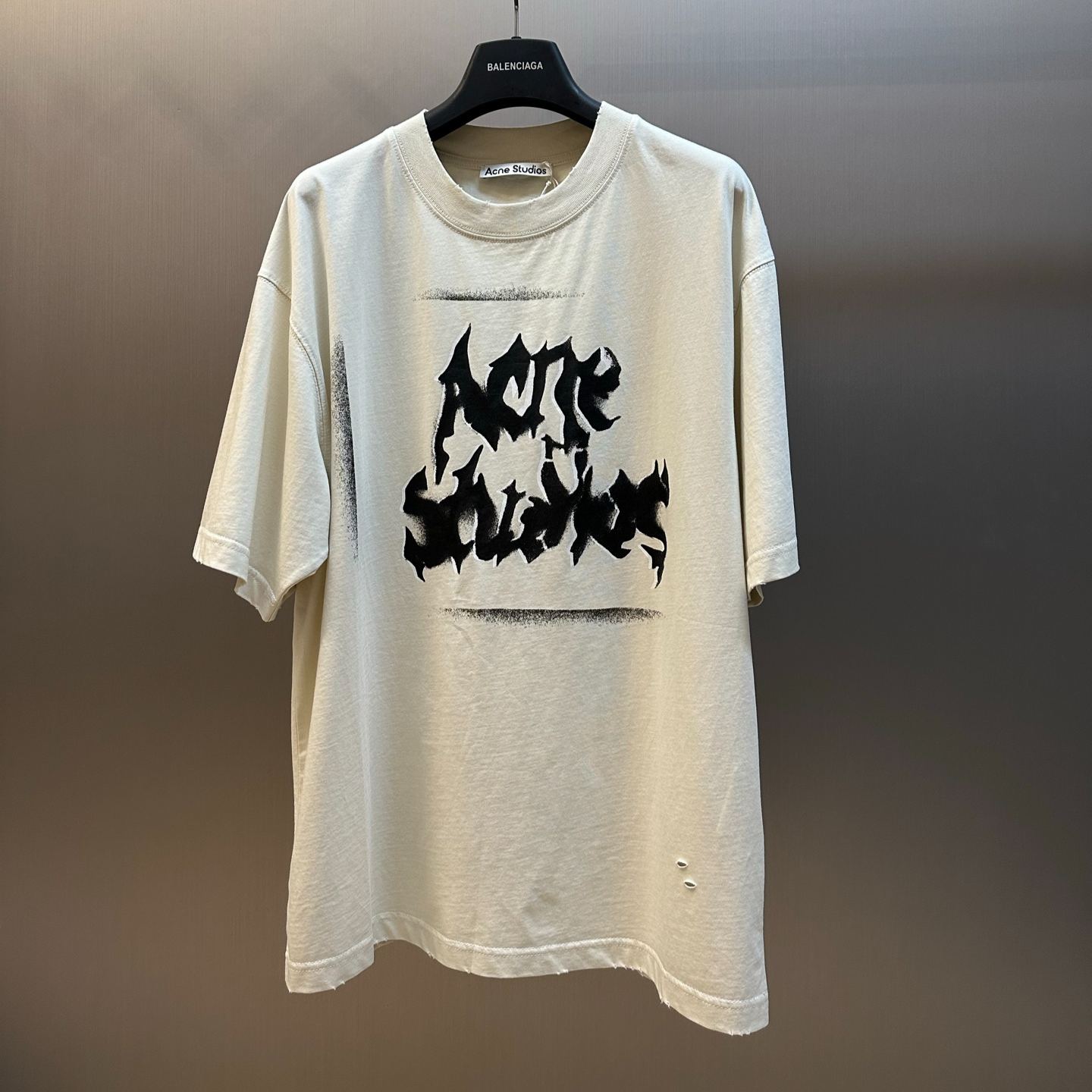 Acne Studios  Gothic logo t-shirt (BL0430-BM0）
