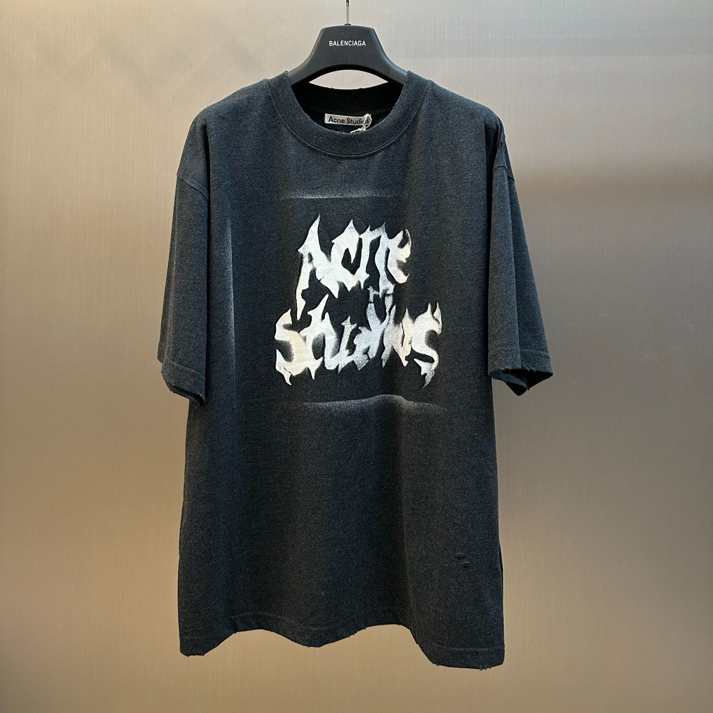 Acne Studios  Gothic logo t-shirt (BL0430-BM0）