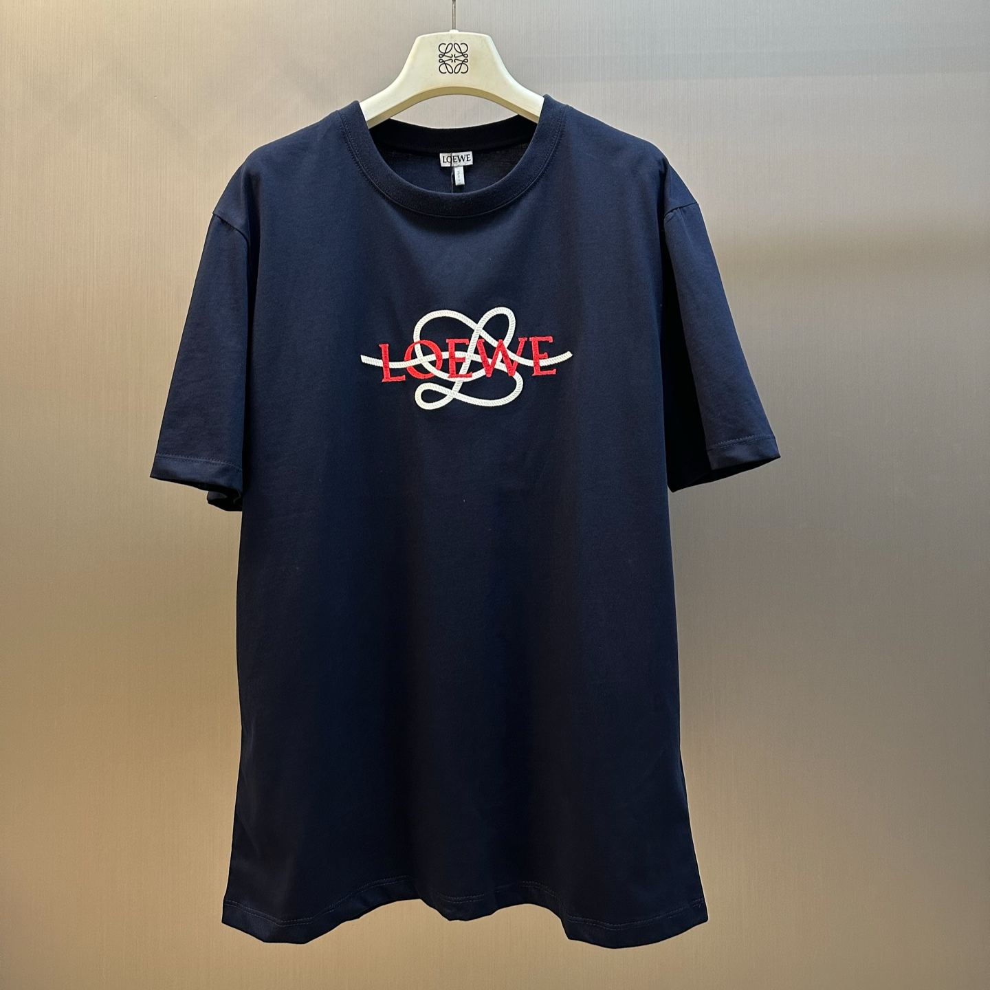 Loewe cotton blend regular fit T-shirt（S359Y22XAV）