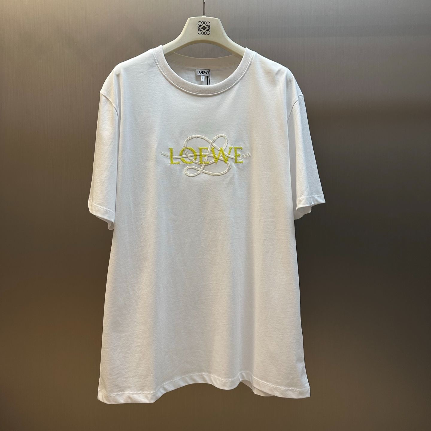 Loewe cotton blend regular fit T-shirt（S359Y22XAV）