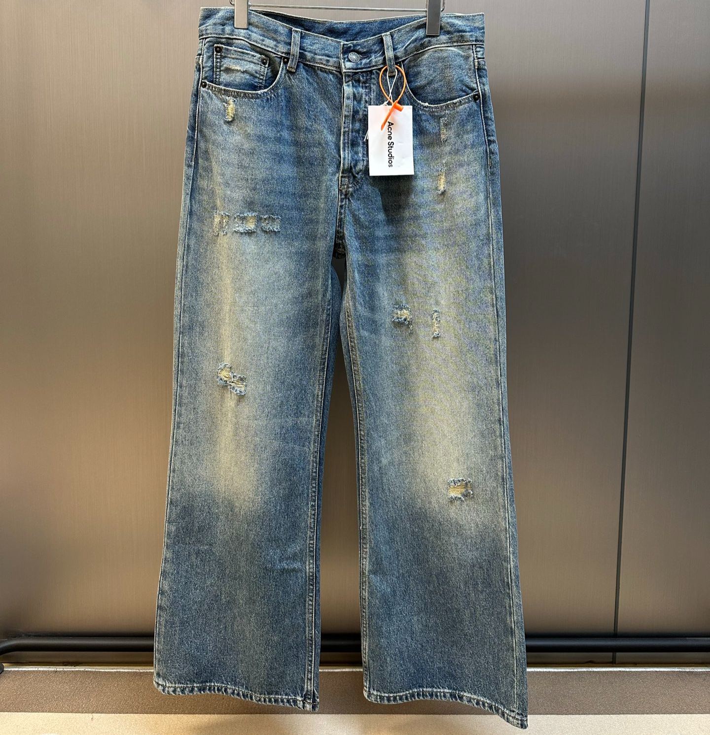 Acne Studios Regular fit jeans - 2021 - Mid Blue (A00587-863）