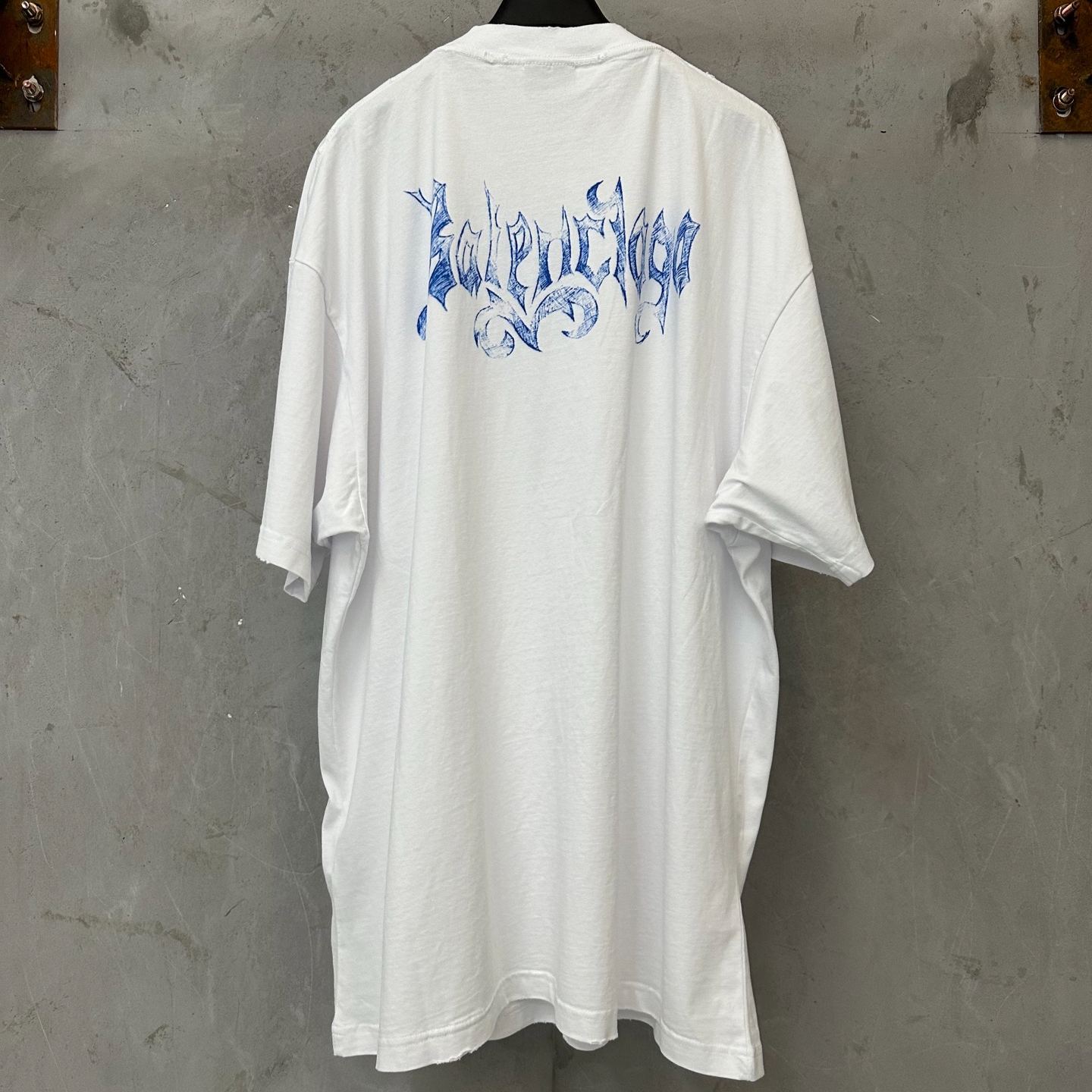 Balenciaga Sketchy Short-Sleeve Top（A0016UTUVQ49000）