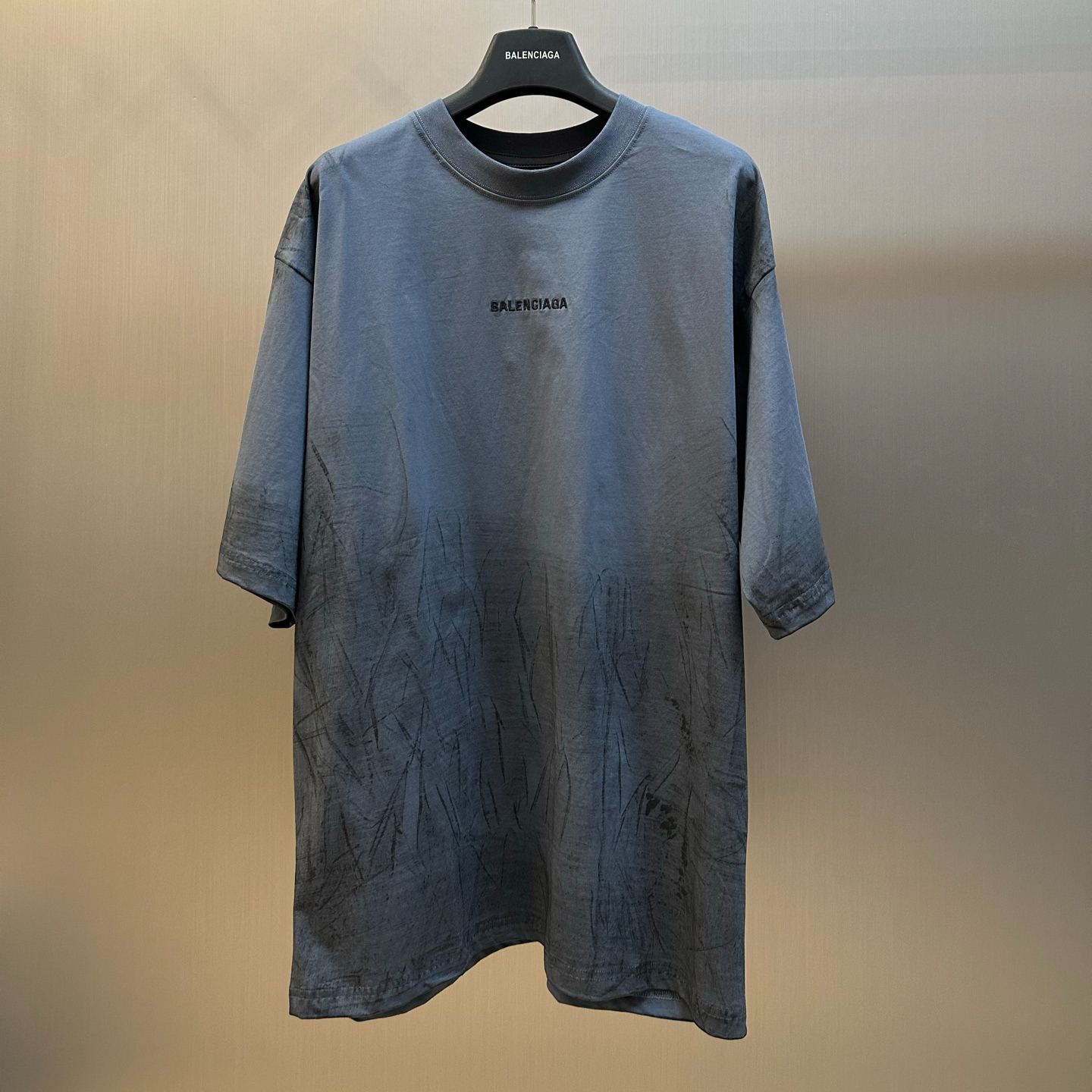 Balenciaga Men's Balenciaga Back Medium Fit T-shirt（764235TTVF99243）