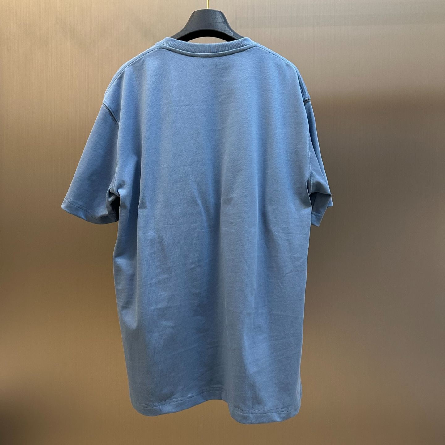 Dior Men's CD Icon T-Shirt, Relaxed Fit Cotton Jersey "Blue"（943J605A0554_C591）