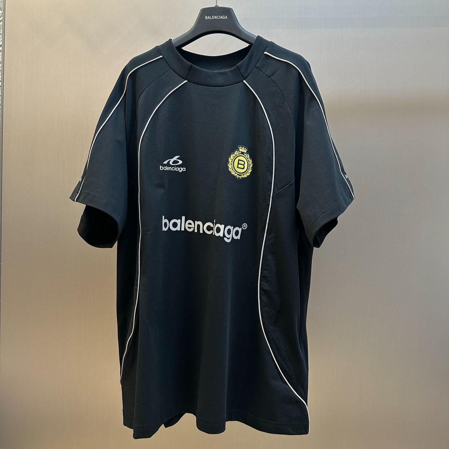 Balenciaga Soccer Oversized T-Shirt（A003GLTUVZ51000）