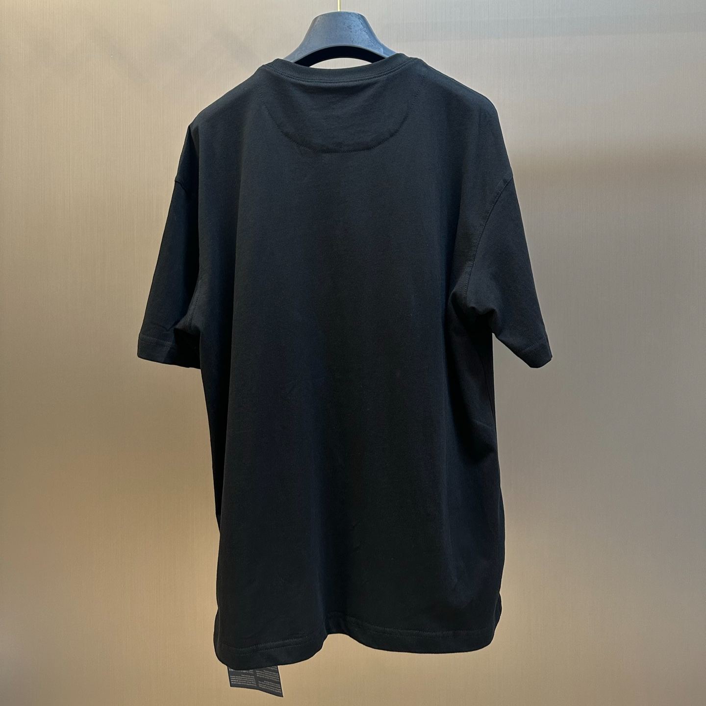 Prada Logo-patch cotton T-shirt (UJN852_13CC_F0002_S_232）