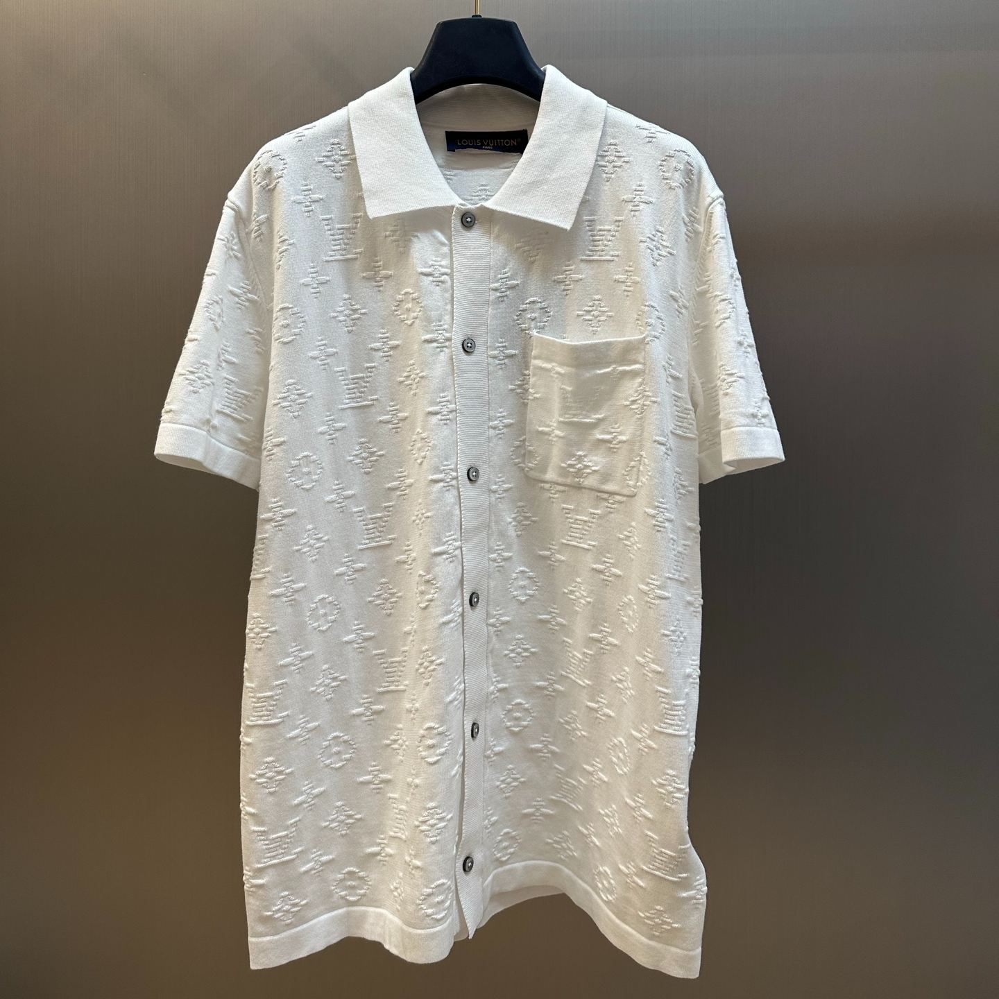 Louis Vuitton Monogram Short-Sleeve Shirt（1AK72A)