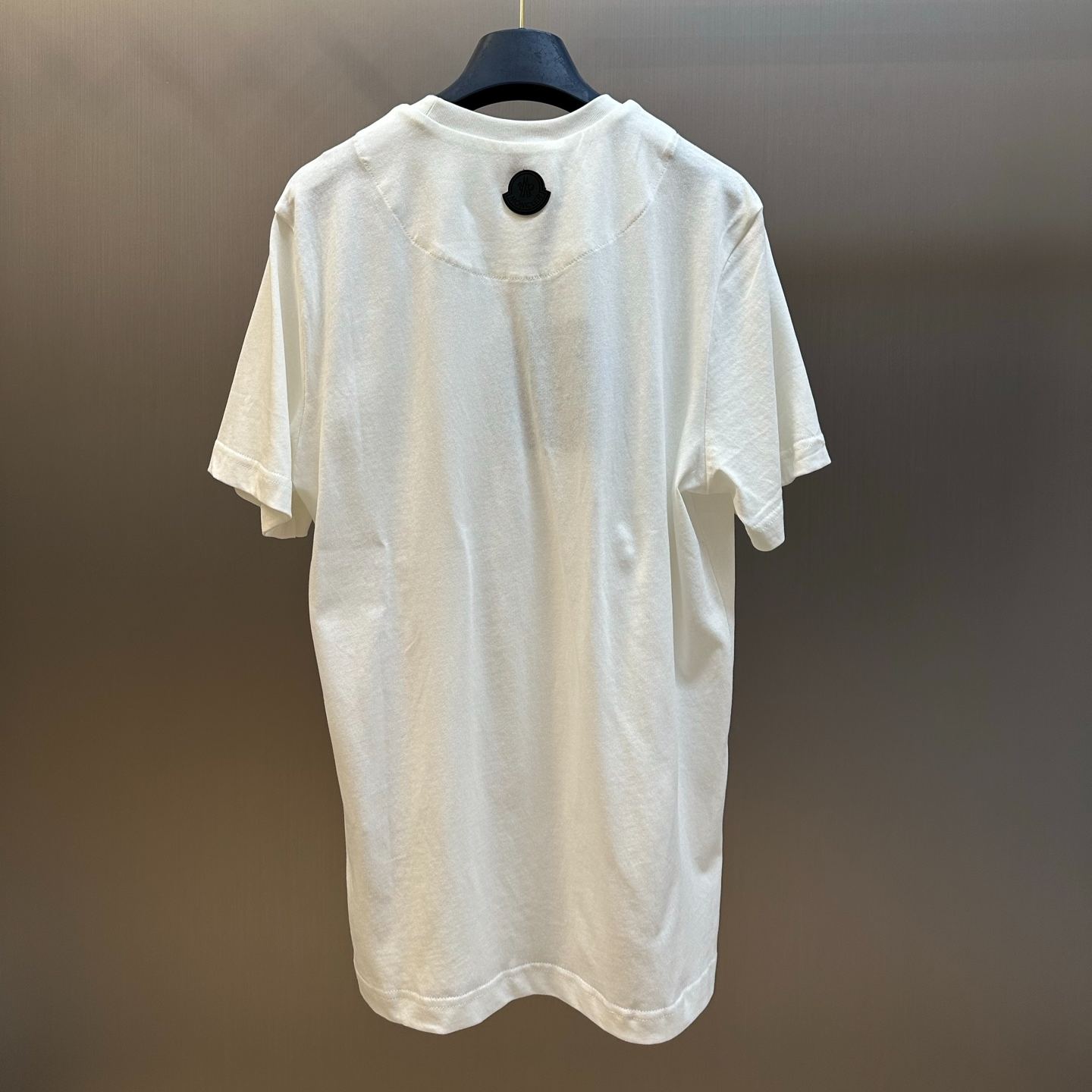 Moncler Men's Cotton T-Shirt with Raised Logo（K20918C0002689AYW031）