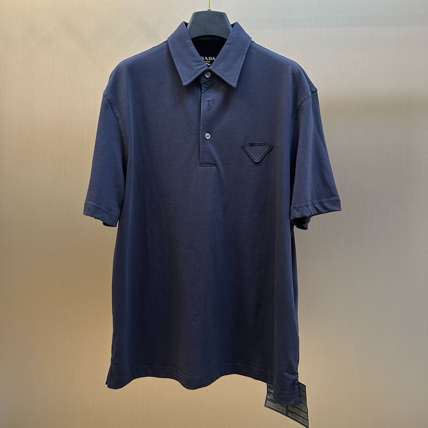 Prada Short-Sleeve Cotton Polo Shirt（UJN851_13CC_F0124_S_232）