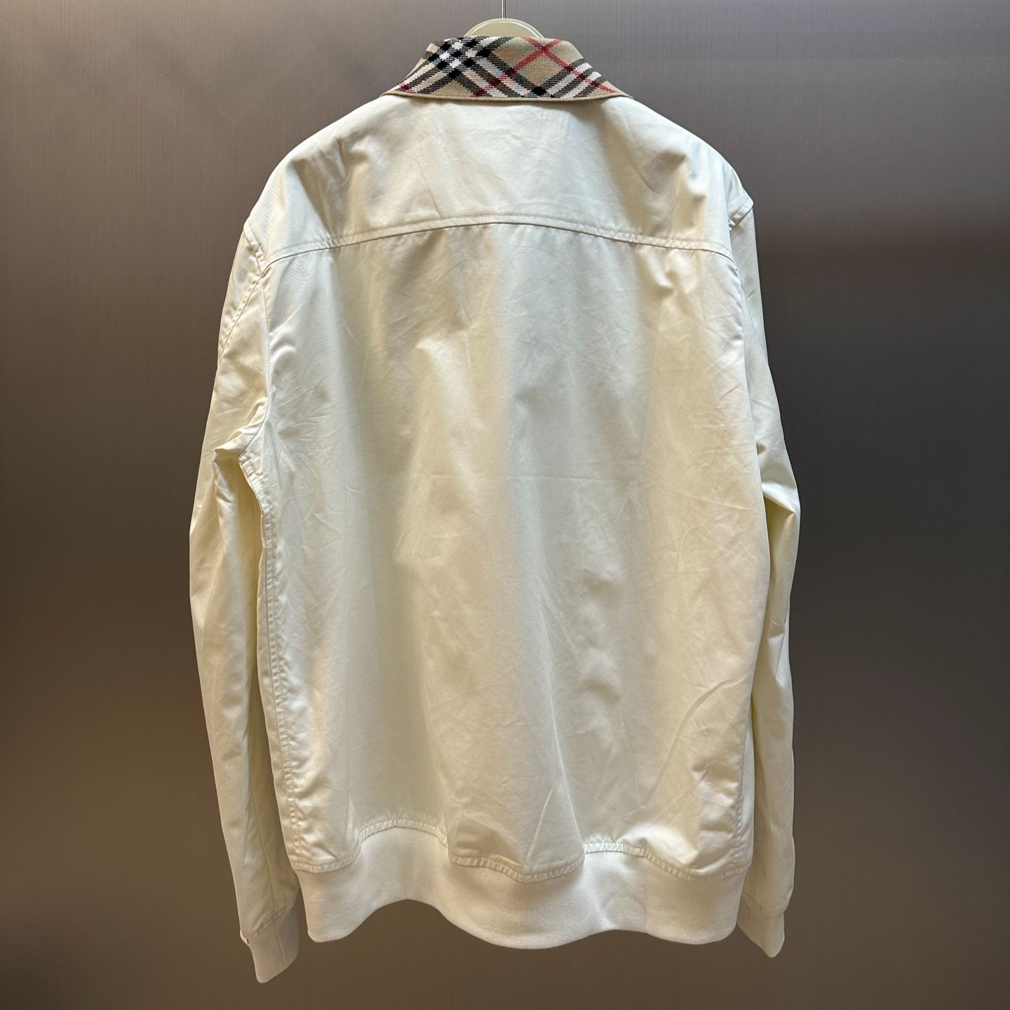 Burberry Gabardine Glenfields Harrington Jacket（81298331）