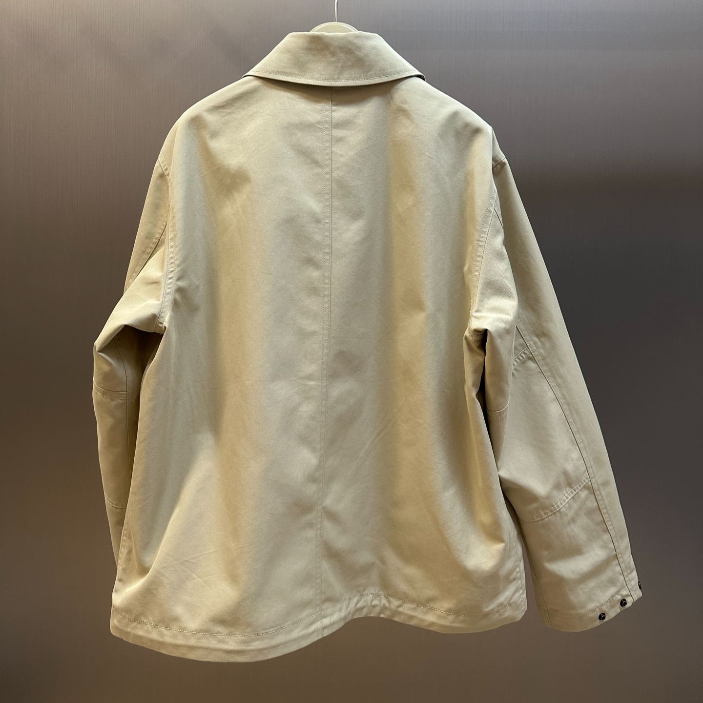 Burberry Gabardine Jacket "Dune Beige"（81137141）