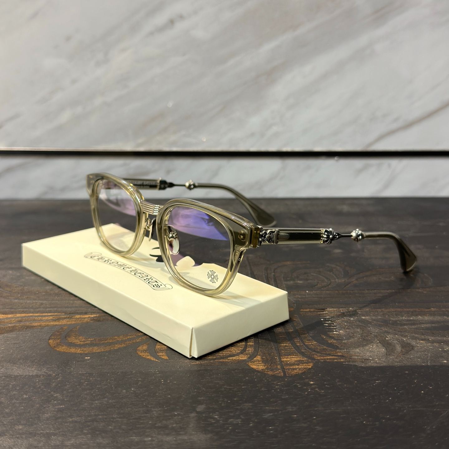 Chrome Hearts Sunglasses (CHROME HEARTS 442）