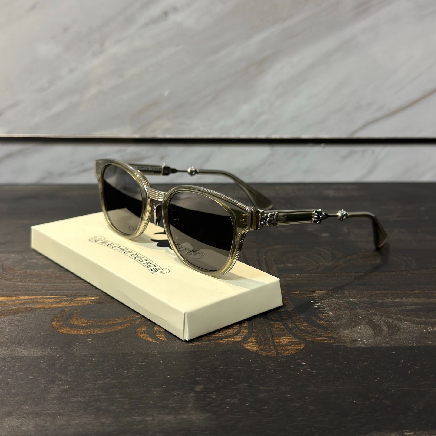 Chrome Hearts Sunglasses (CHROME HEARTS 442）