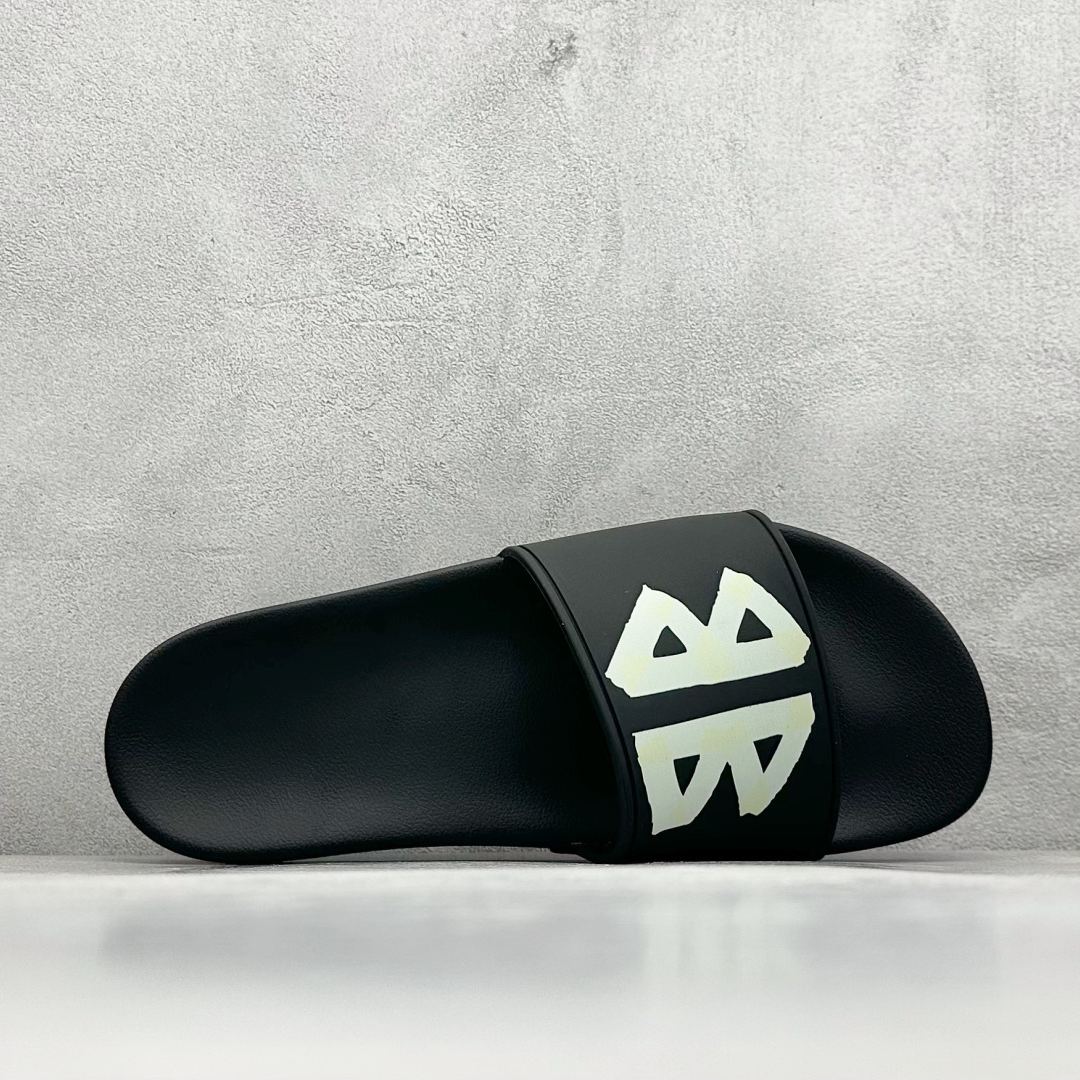 Balenciaga BB logo-prin slides（689031W1SA21090）
