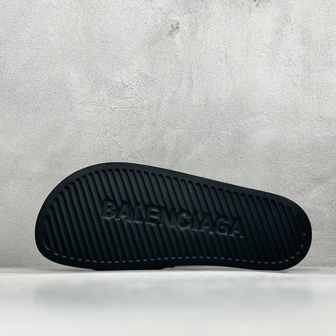Balenciaga BB logo-prin slides（689031W1SA21090）