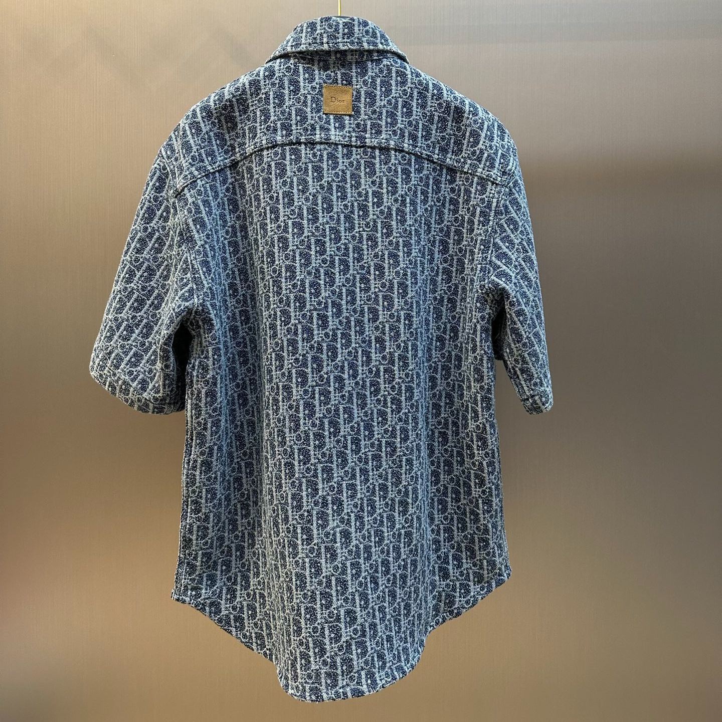 Dior Oblique Short-Sleeved Shirt（693D597A3088_C580）