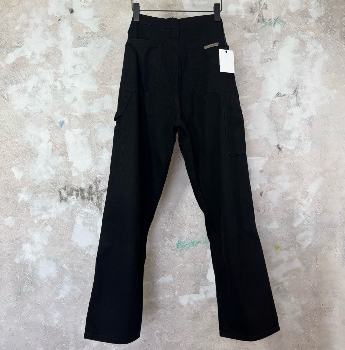 CHROME HEARTS Canvas Work Pants with Cross Buttons（CH-2026-7-14）