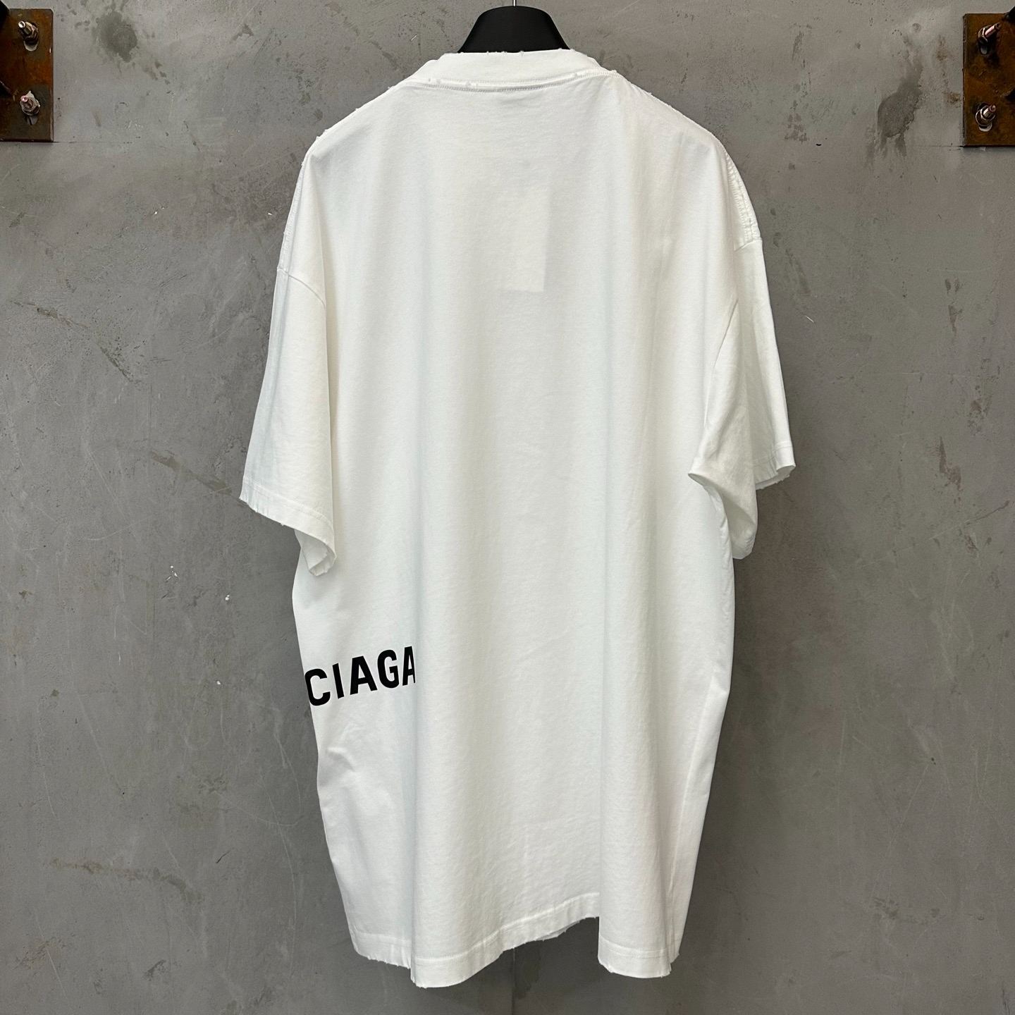 Balenciaga I<3 U Medium Fit T-shirt（A00497TUVY69000）
