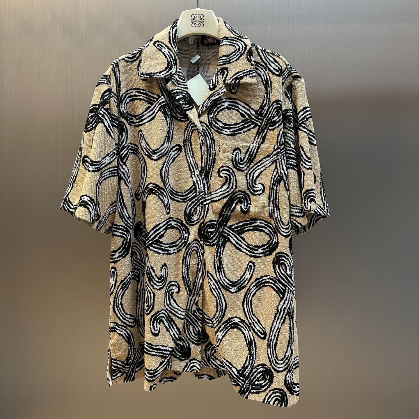 LOEWE Anagram-pattern short-sleeve Shirt （H616Y23X41）