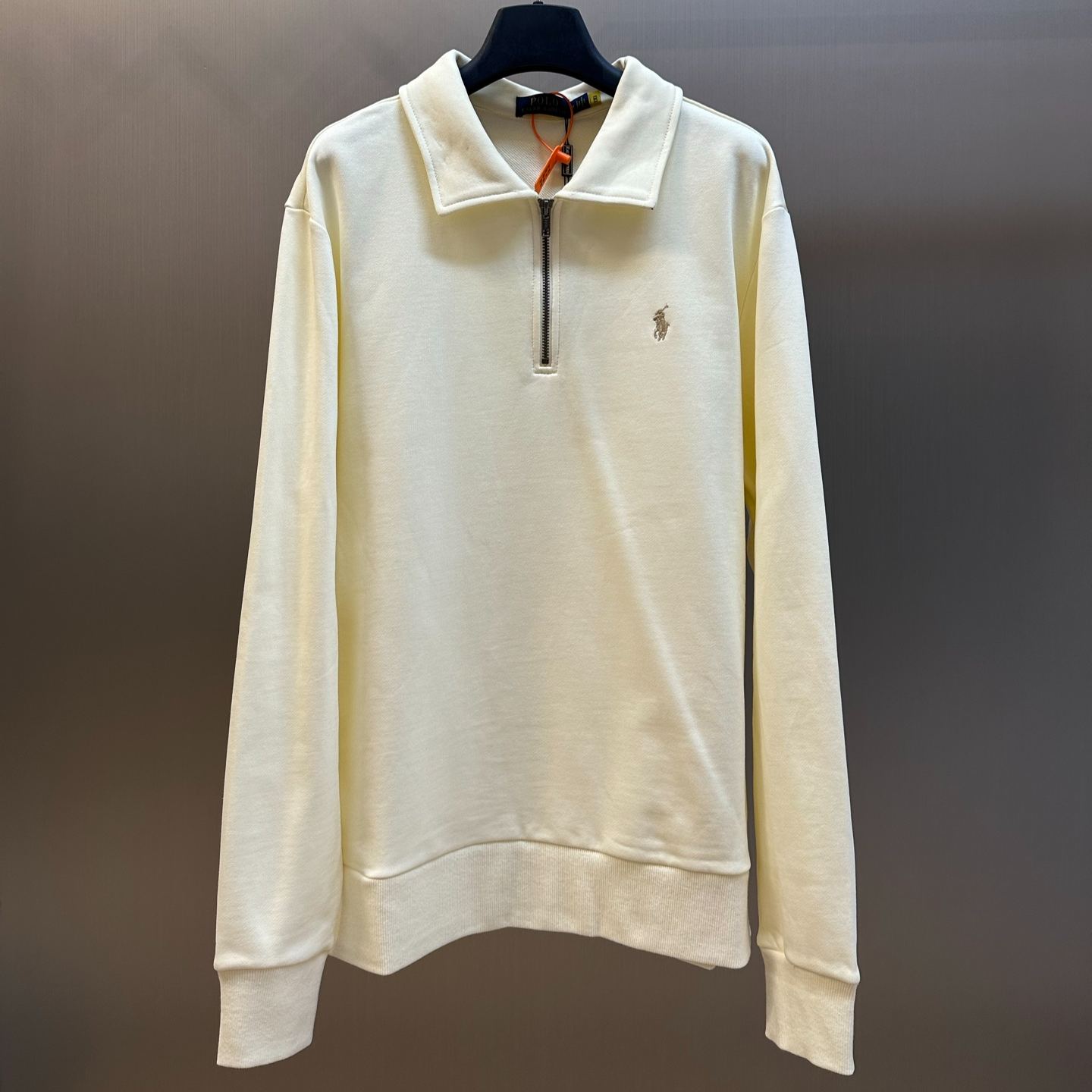 Polo Ralph Lauren quarter-zip logo-embroidered Polo Shirt （710967690001）