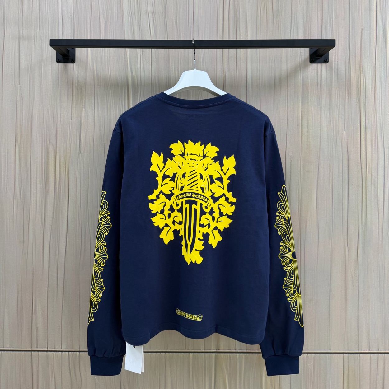 Chrome Hearts Dagger Print Long-Sleeve T-Shirt  (CH-2026-7-23）
