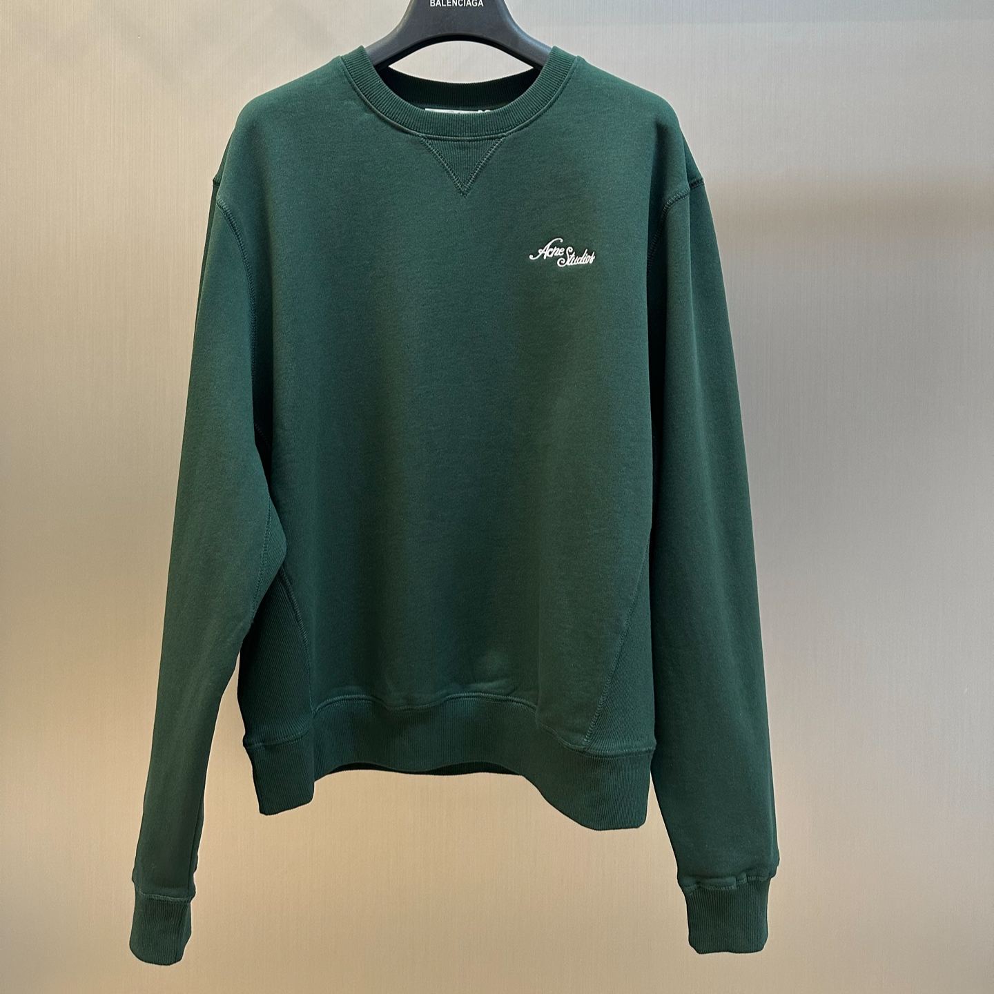 Acne Studios Fleece sweatshirt with logo (CI0227-AAX）