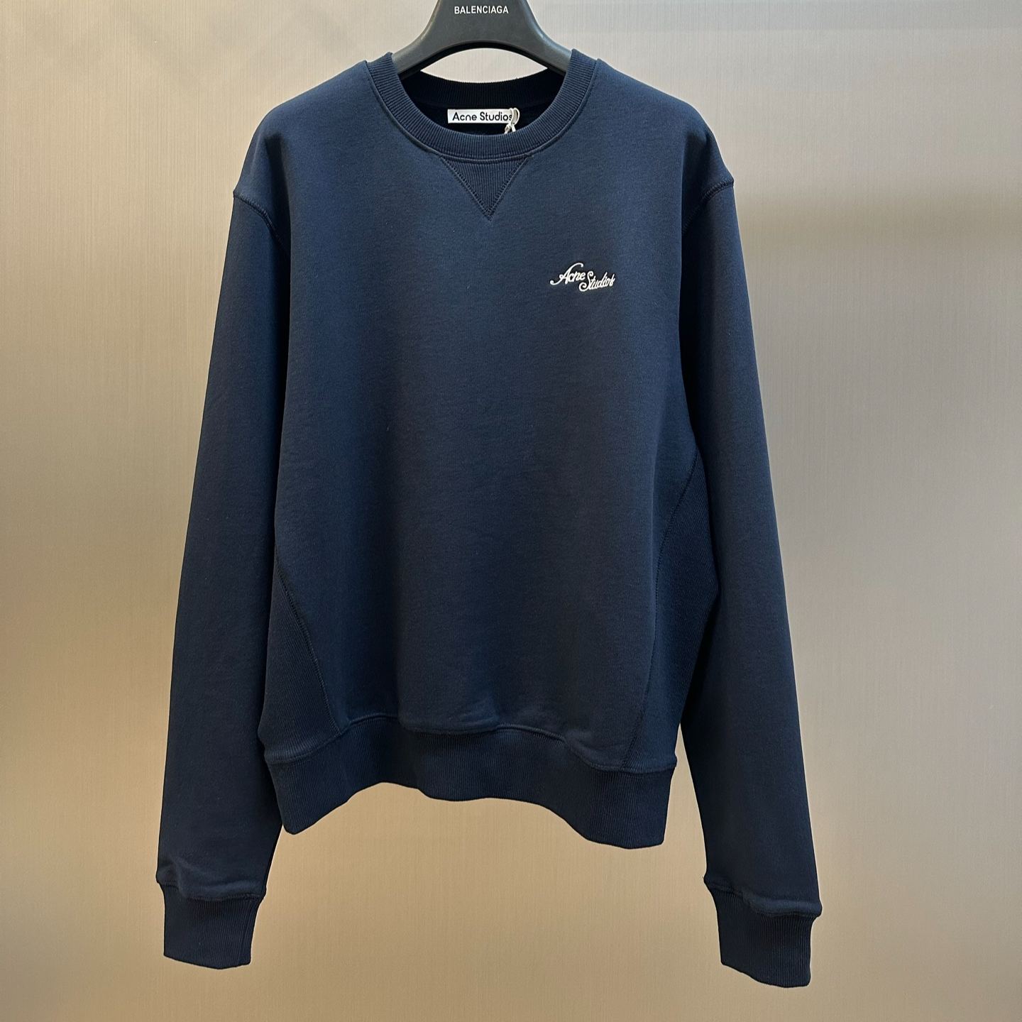 Acne Studios Fleece sweatshirt with logo (CI0227-AAX）