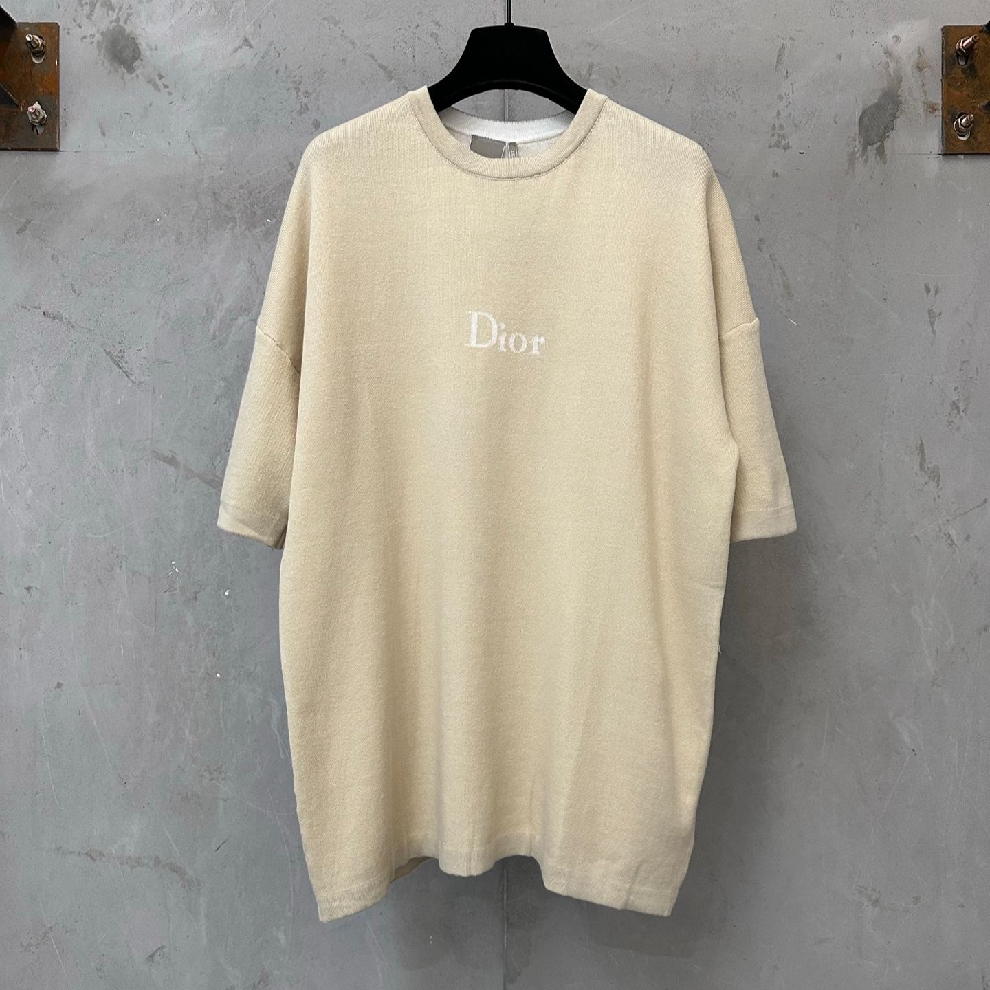 Dior T-shirt in cotton knit fabric（693M604A7031_C180）