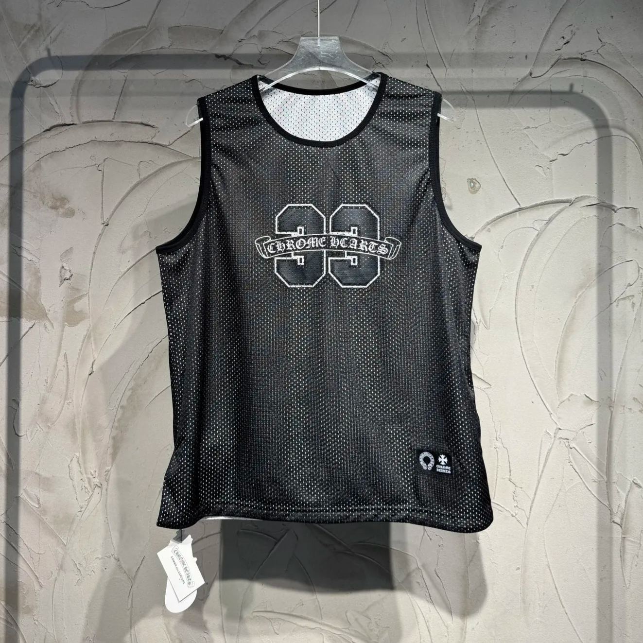 Chrome Hearts Mesh Reversible Jersey Tank Top (CH2026723）