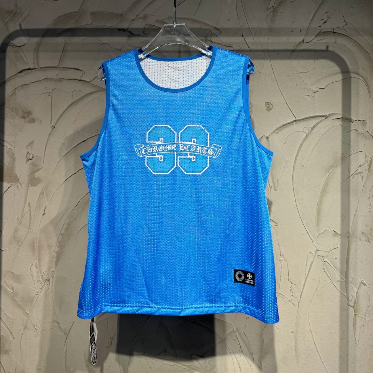 Chrome Hearts Mesh Reversible Jersey Tank Top (CH2026723）