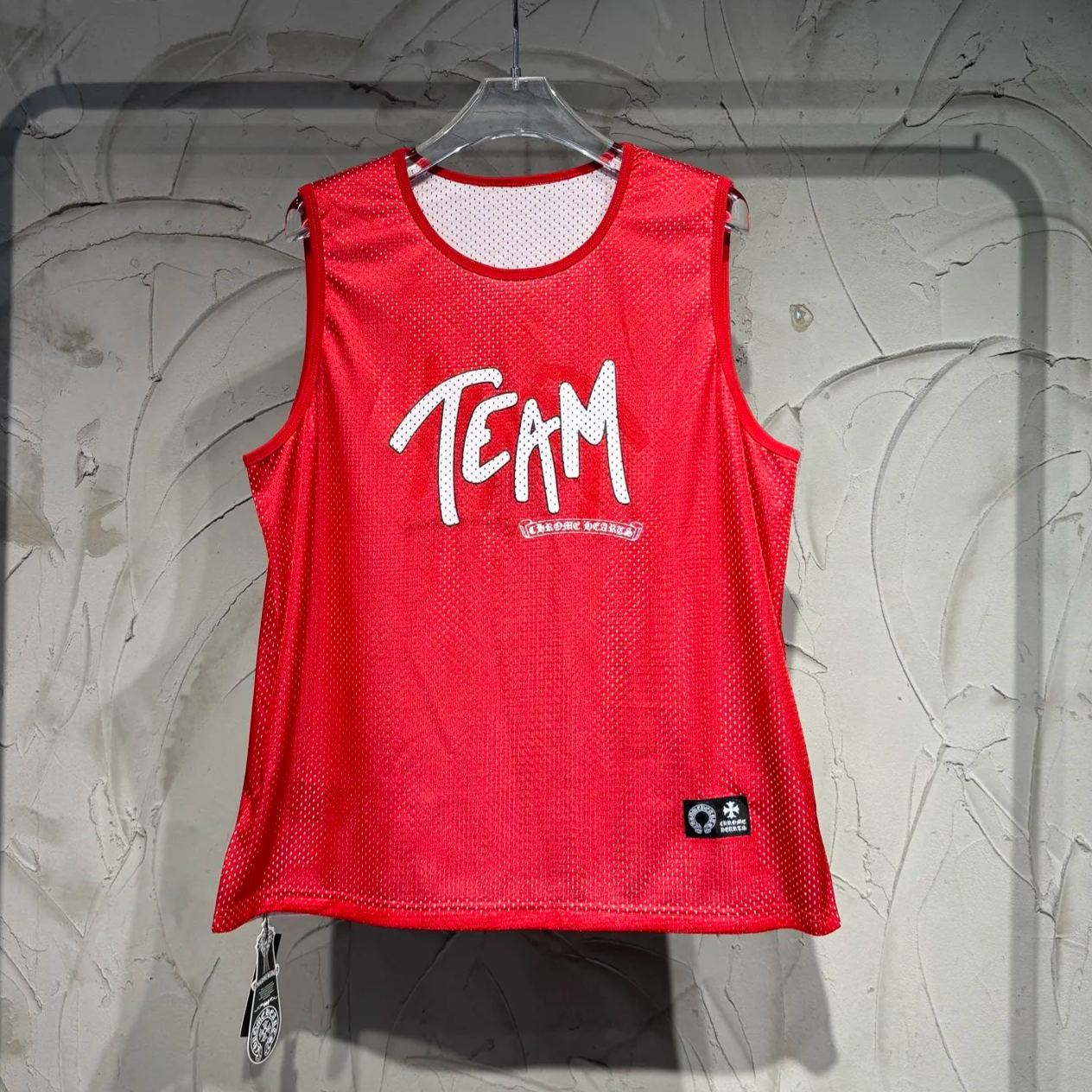 Chrome Hearts Mesh Reversible Jersey Tank Top (CH2026723）
