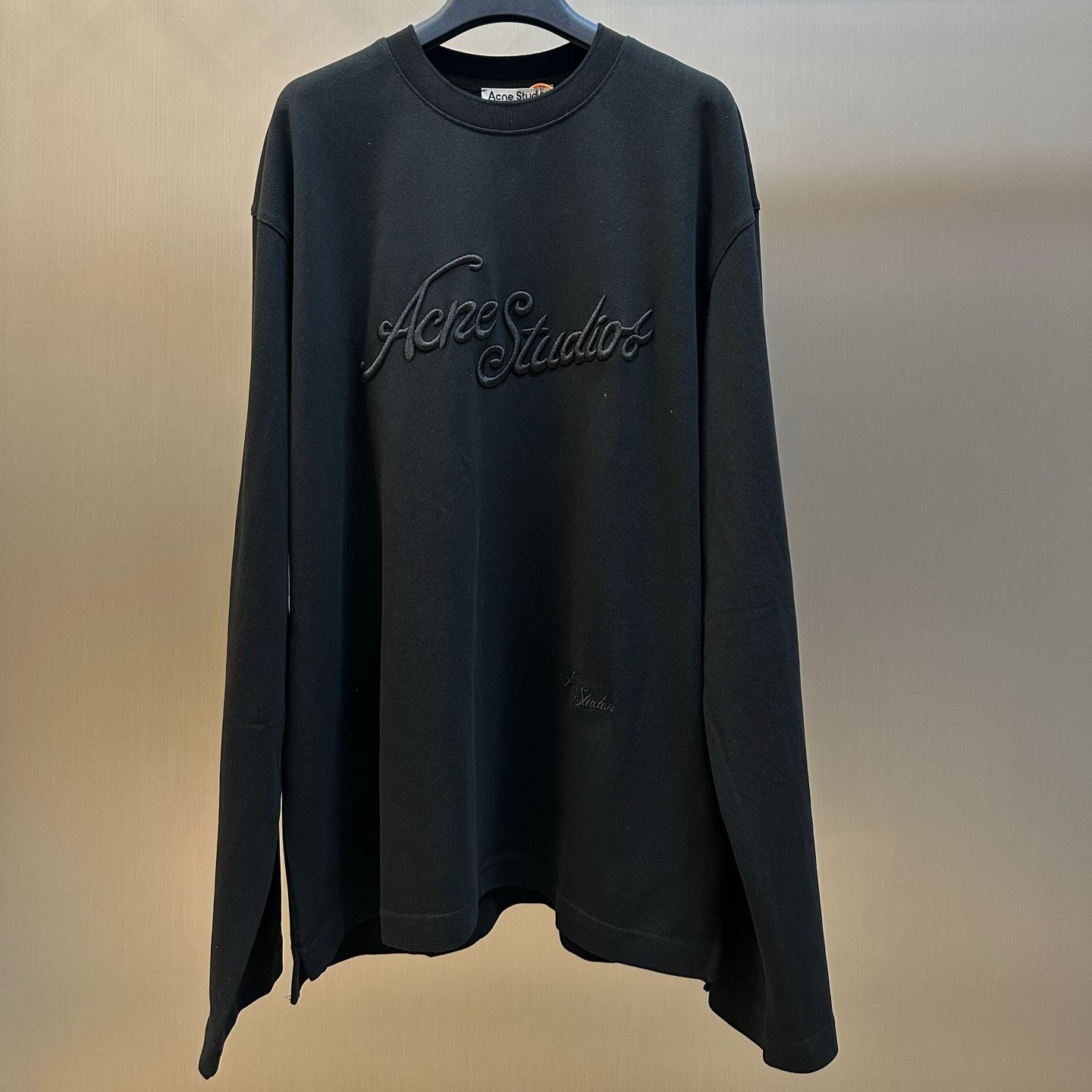 Acne Studios Logo Crewneck Top (FN-UX-TSHI000127）