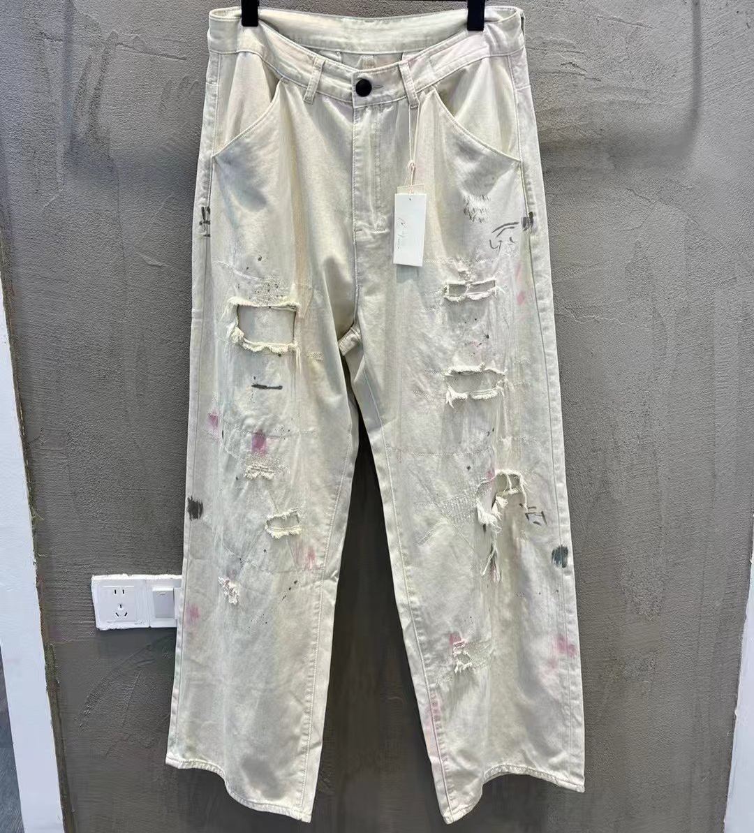 ANCELLM/アンセルム/REMAKE WIDE CHINO TROUSERS（ANC-001）