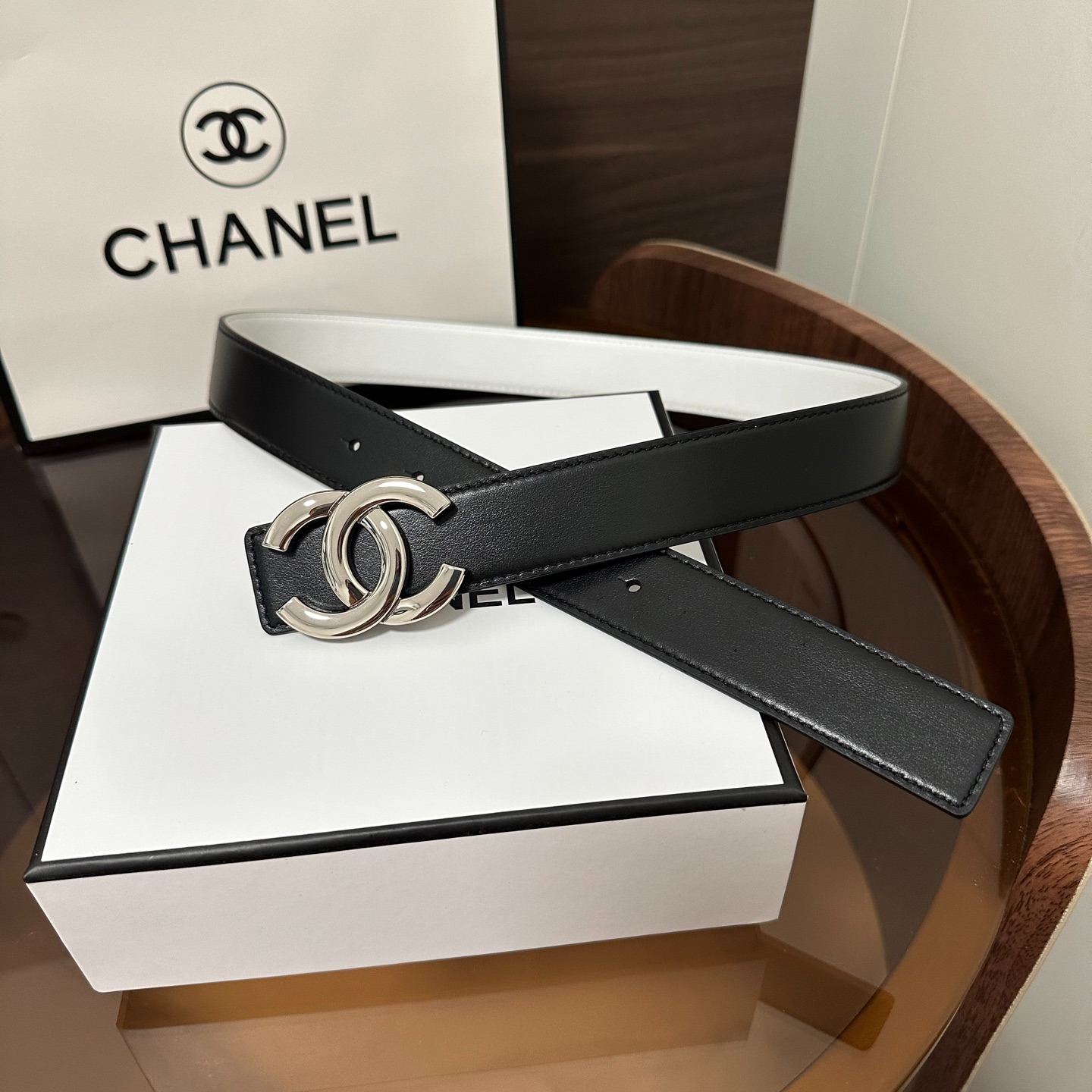 Chanel leather belt（AAC225-B25399-UC279）