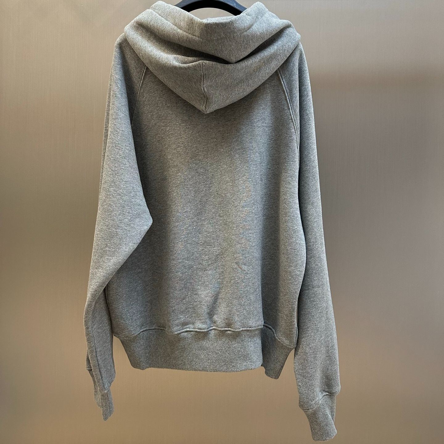 Ami Paris Ami De Coeur Hoodie Grey（BFUSW205747-055）