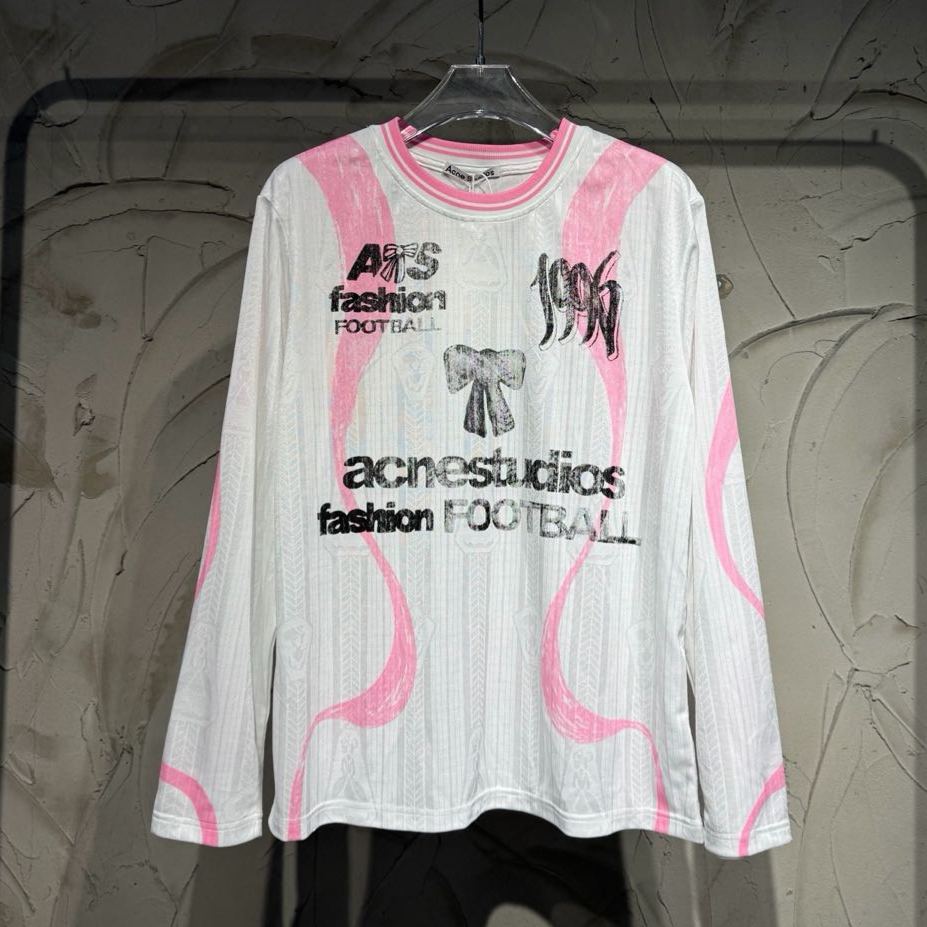 Acne Studios Sports Jersey Graphic T-Shirt (RW-UX-TSHI000013）