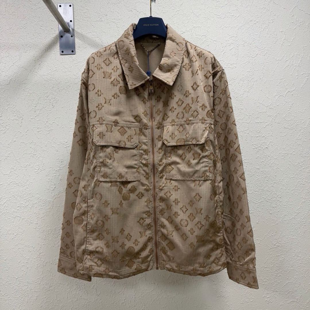 Louis Vuitton Monogram Ripstop Zip Overshirt（1AK6N7）