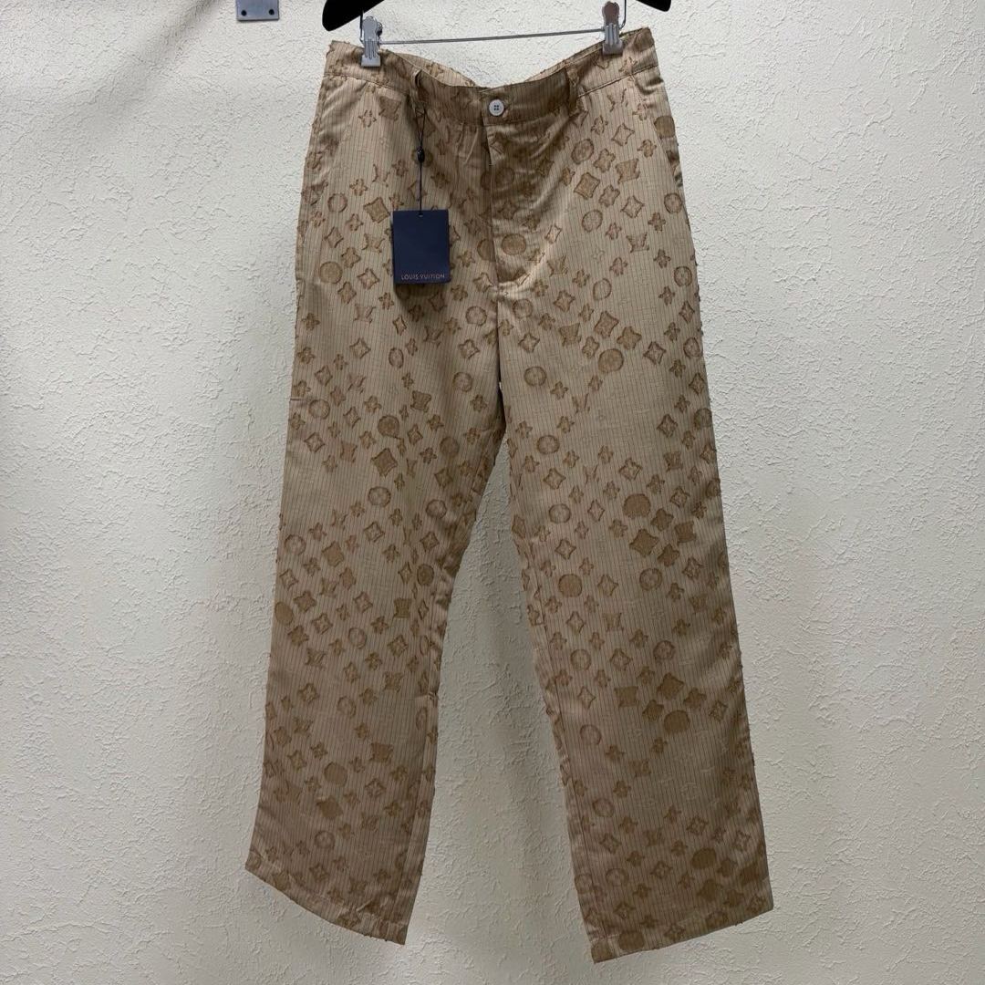 Louis Vuitton Monogram Ripstop Twill Trousers（1AK745）