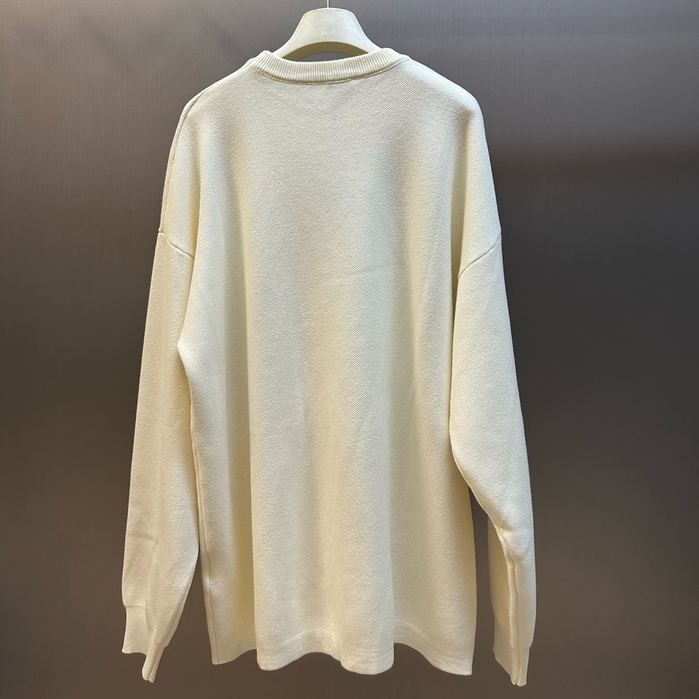 LOEWE Gray cotton blend sweater (H526Y14KDK-1527）