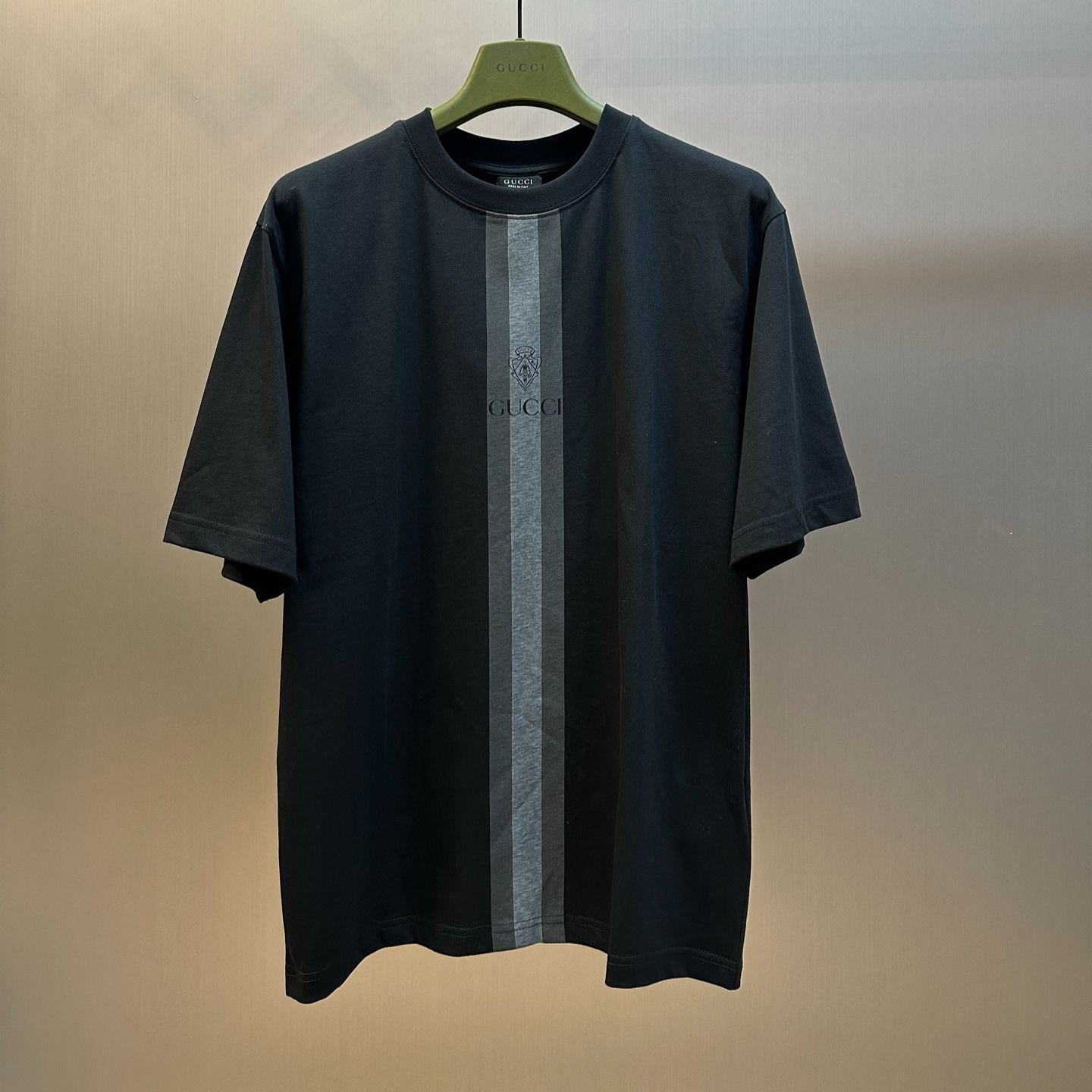 Gucci Cotton T-shirt with muted Web（‎A0095J XJH5X 1152）