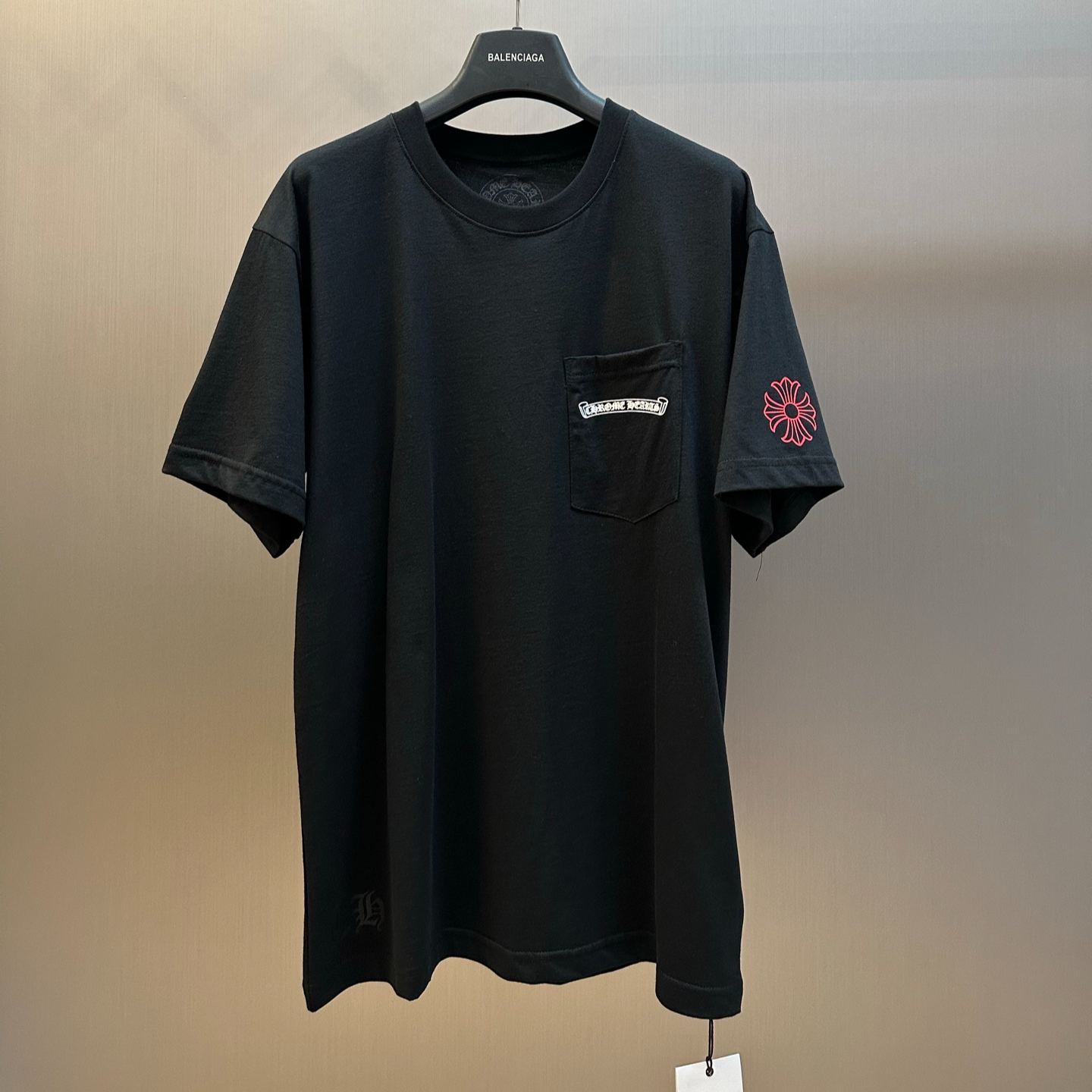 Chrome Hearts NYC Exclusive T-Shirt "Black/Red" (CH2026889）